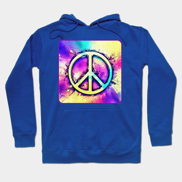 Pastel Peace Hoodie by ARTWORKandBEYOND